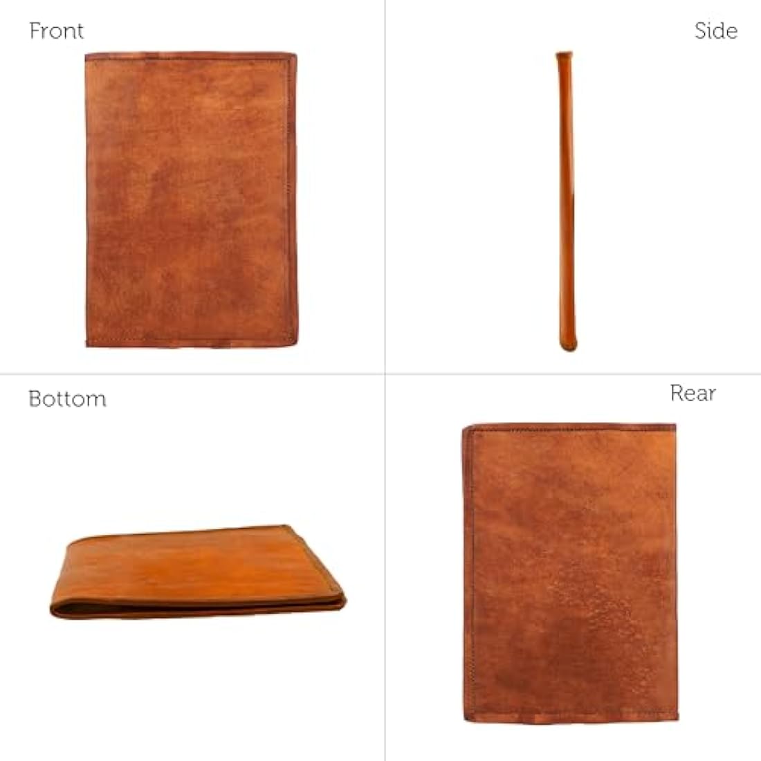 Gusti Leder Nature Becky Genuine Leather Wrapper Book Handmade Cover Folder A5 File Portfolio Vintage P4