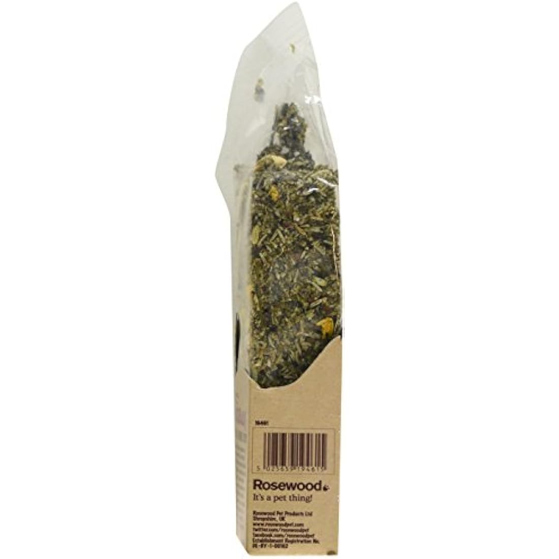 Rosewood Naturals Sunflower & Chamomile Sticks, Small Animal Treat for Rabbits, Guinea Pigs, Chinchillas, Degus, Hamsters, Gerbils, Mice and Rats, 140g