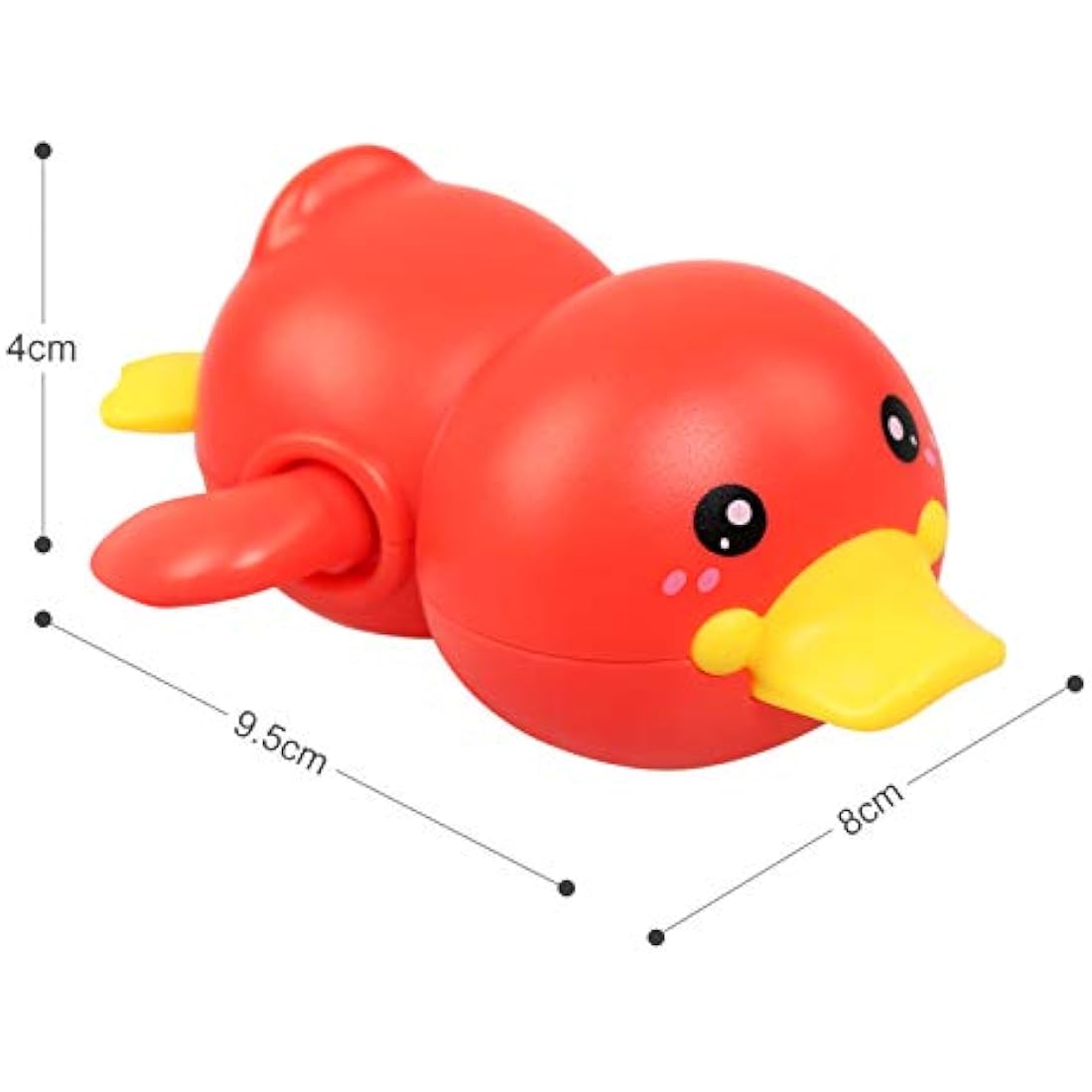 BelleStyle Baby Bath Toys, Bathtub Toys, Wind Up Paddling Pool Toys Set, Floating Swimming Ducks for Boys Girls 1 2 3 Years Old, Baby Shower Bathtime Fun Water Toys Pack of 3