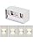 Dr.lazy Led Wall Light Aluminum 20W Indoor Led Wall Lamp Adjustable Up Down Wall Light Outdoor IP65 Waterproof Wall Sconce Lighting Fixtures for Bedroom Hallway (White-Natural White)