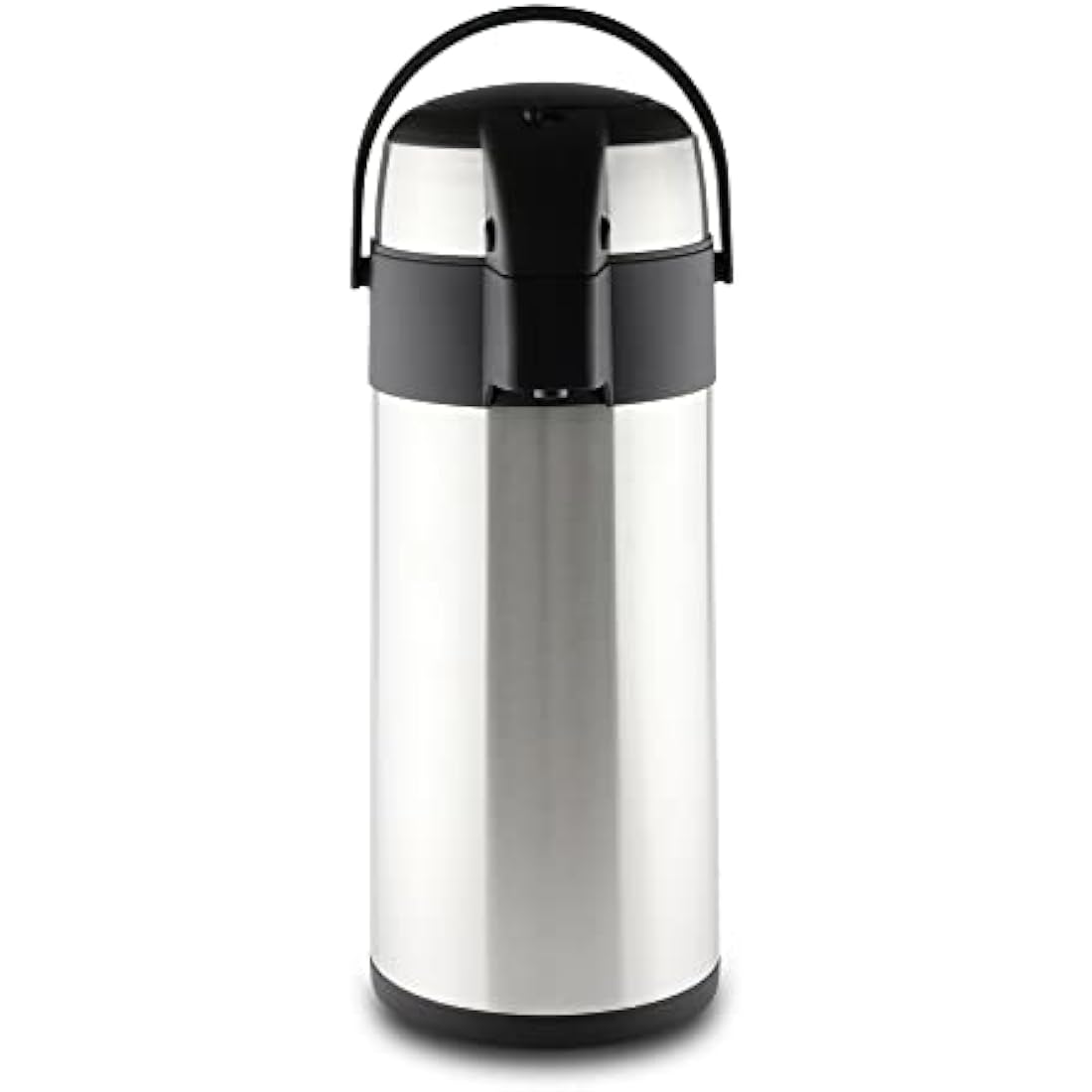 Pioneer Flasks Stainless Steel Airpot Hot Cold Water Tea Coffee Dispenser Conference Event Flask, Satin Finish, 4 litres