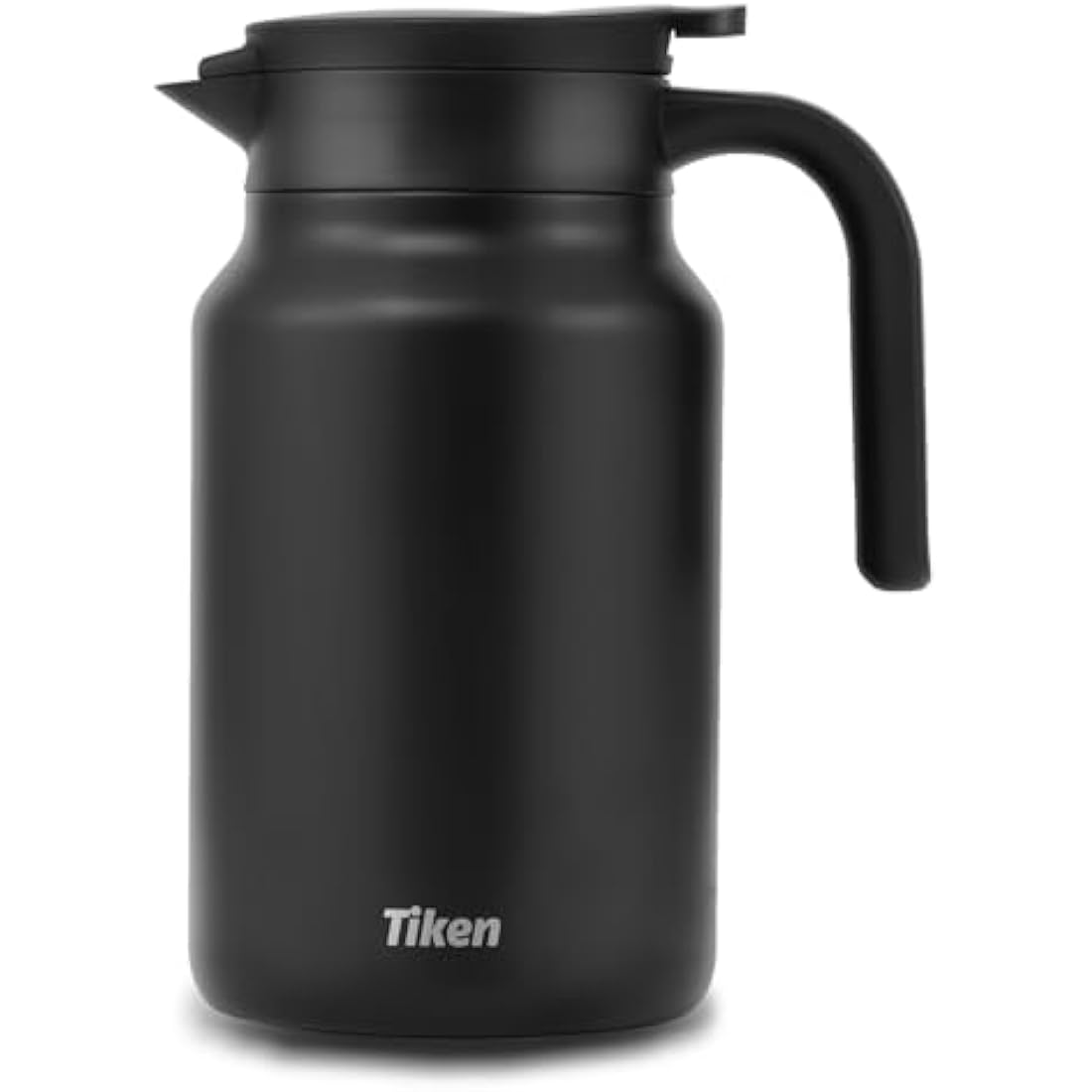 Tiken 1.5L Thermal Coffee Carafe Jug, Double Walled Stainless Steel Insulated Vacuum Coffee Flask for Hot &Cold Drinks