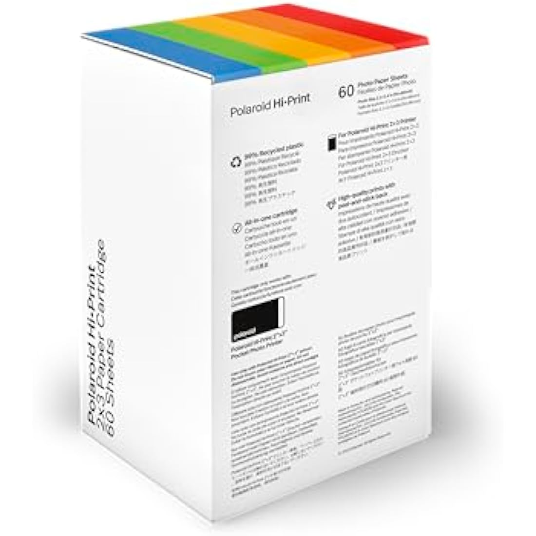 Polaroid Hi·Print Paper - 2x3 Paper Cardridge (60 Sheets)