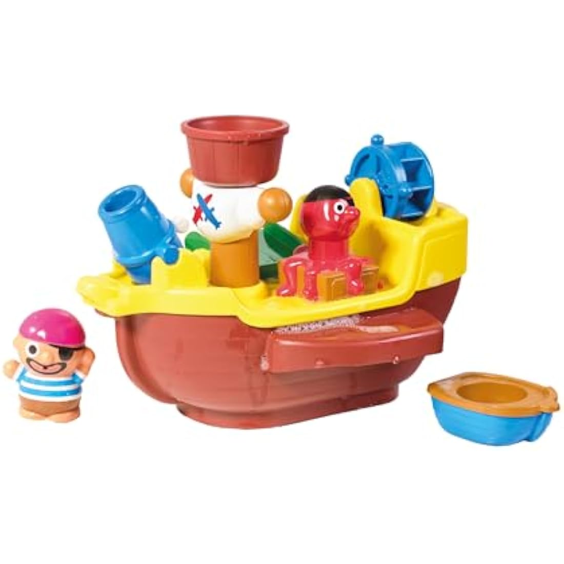 Toomies Pirate Bath Baby Bath Toy, Shower Baby Toy for Water Play in the Bath, Kids Bath Toy Suitable for Toddlers & Children, Boys & Girls from 18 Months+