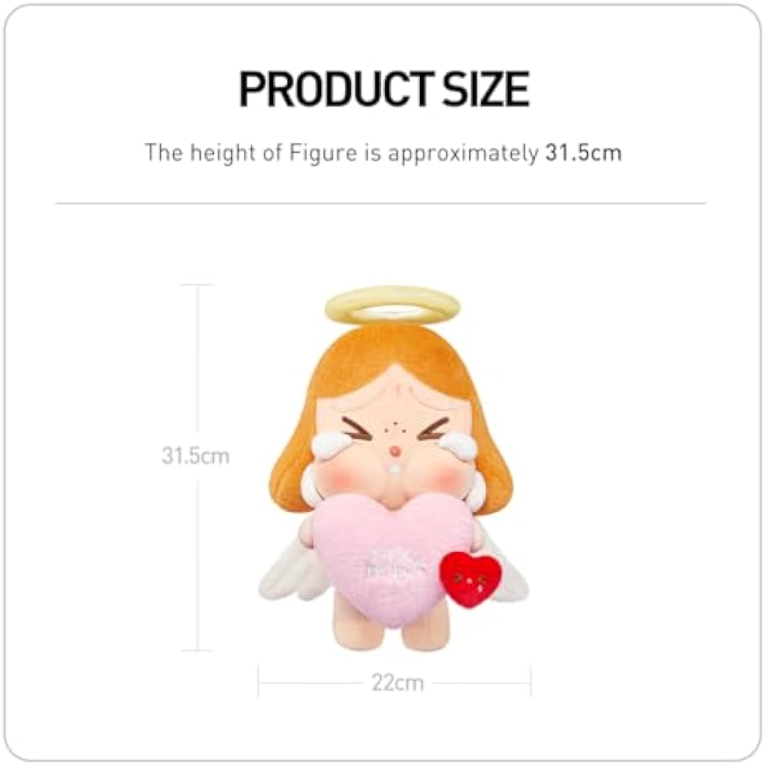 POP MART CRYBABY Crying for Love Series-Plush Gift Box 1Box Premium Design Gifts for Women Fan-Favorite Collectible Chic Art Toy Action Figure