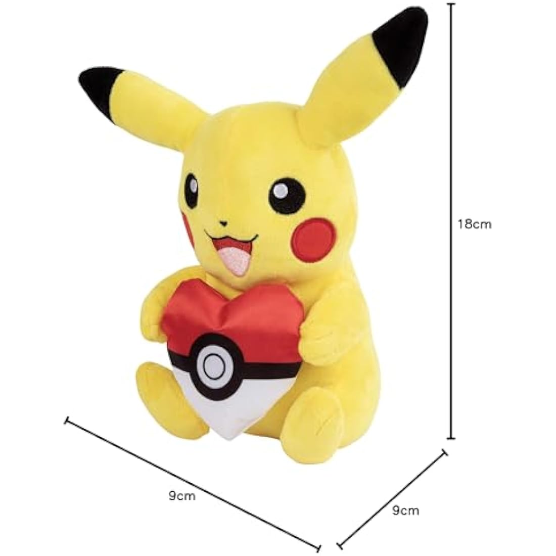 Pikachu Plush (Pikachu Heart)