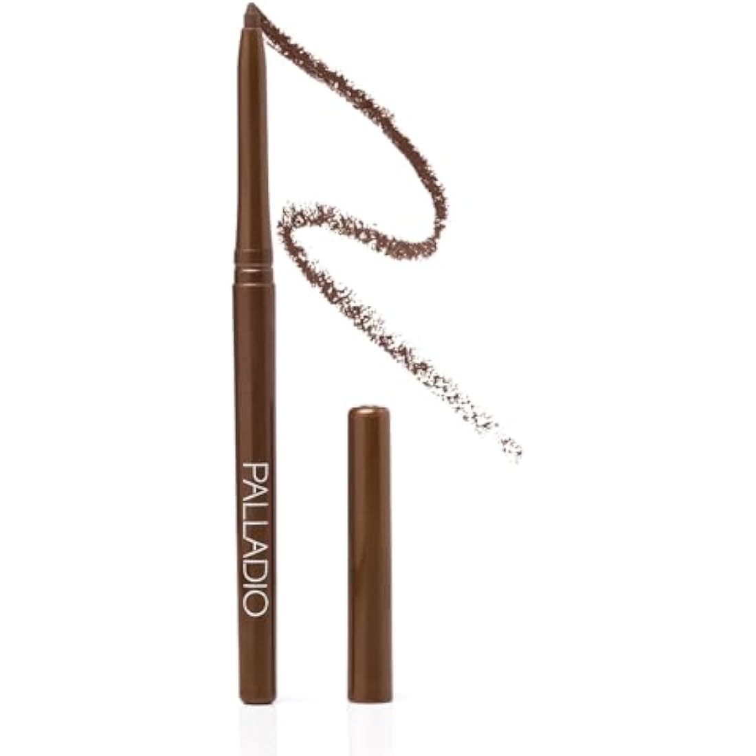 Palladio Waterproof Screw Out Eye Pen, Rich in Pigments and Creamy, Easy to Use, Long-Lasting and Smudge-proof Eyeliner, Brownie