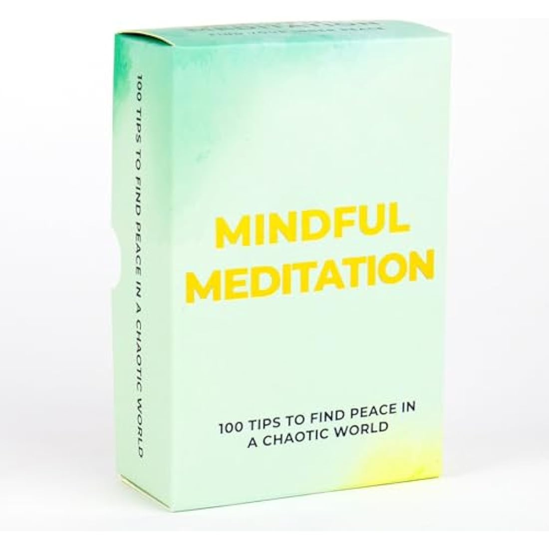 Gift Republic Mindful Meditation Cards 100 Mindfulness Guidance Cards Calming Meditation Gift Self-Care Positive Affirmation Anxiety-Relief