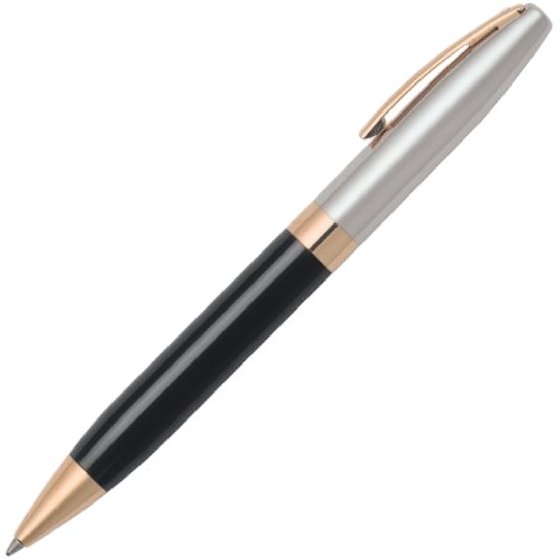 Sheaffer Legacy Heritage Ballpoint Pen Black Laque Barrel, Polished Palladium Plate Cap featuring 22k Gold Plate Trim