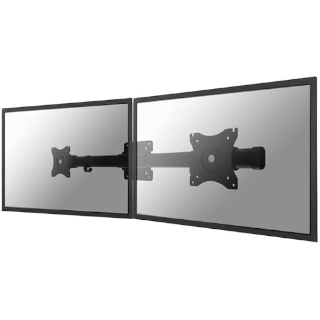 Newstar FPMA-CB100BLACK Single to Dual Monitor Mount Adapter - Black