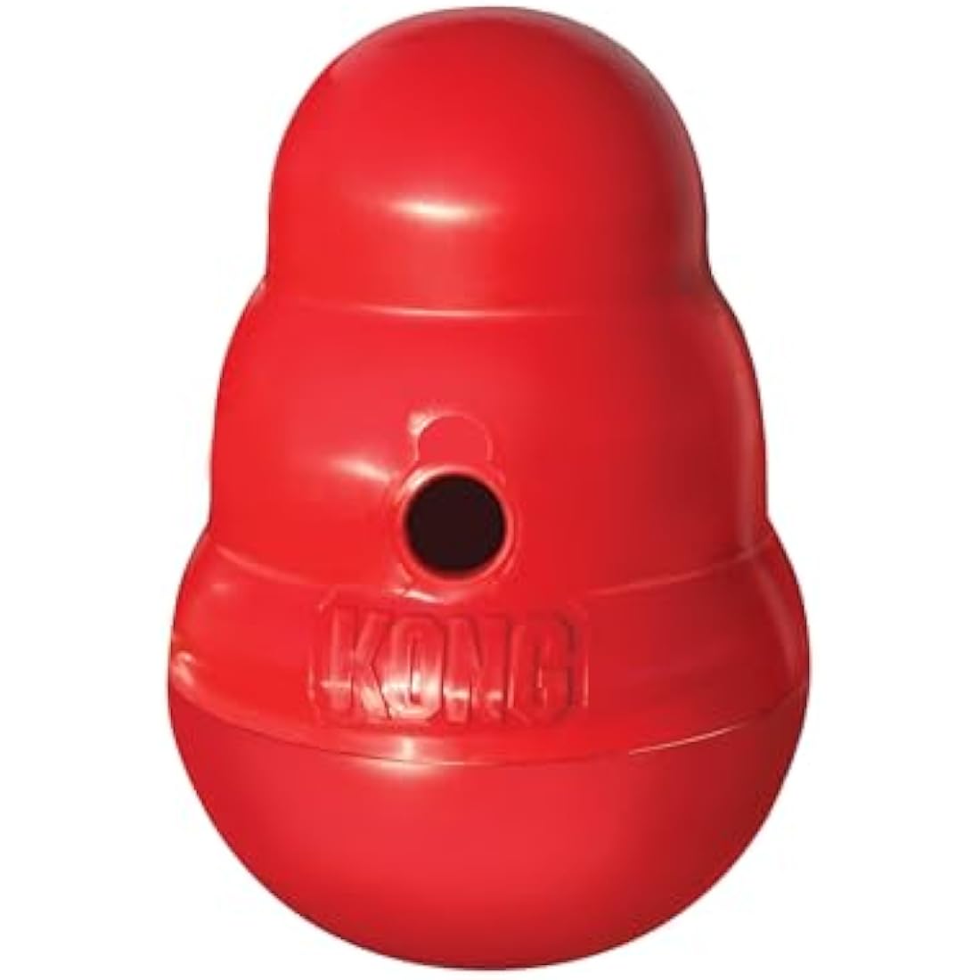 KONG Wobbler - Interactive Dog Toy for Treat Dispensing - Dog Slow Feeder for Healthy Eating - For Medium/Large Dogs
