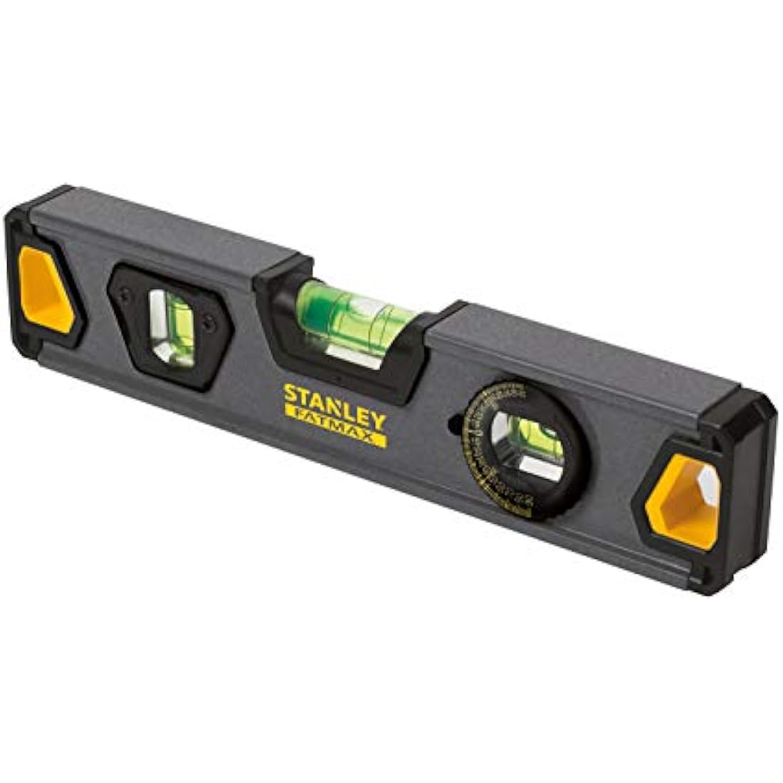 Stanley XTHT0-42495 "Torpedo Pro" Aluminium Spirit Level, Black, 23 cm