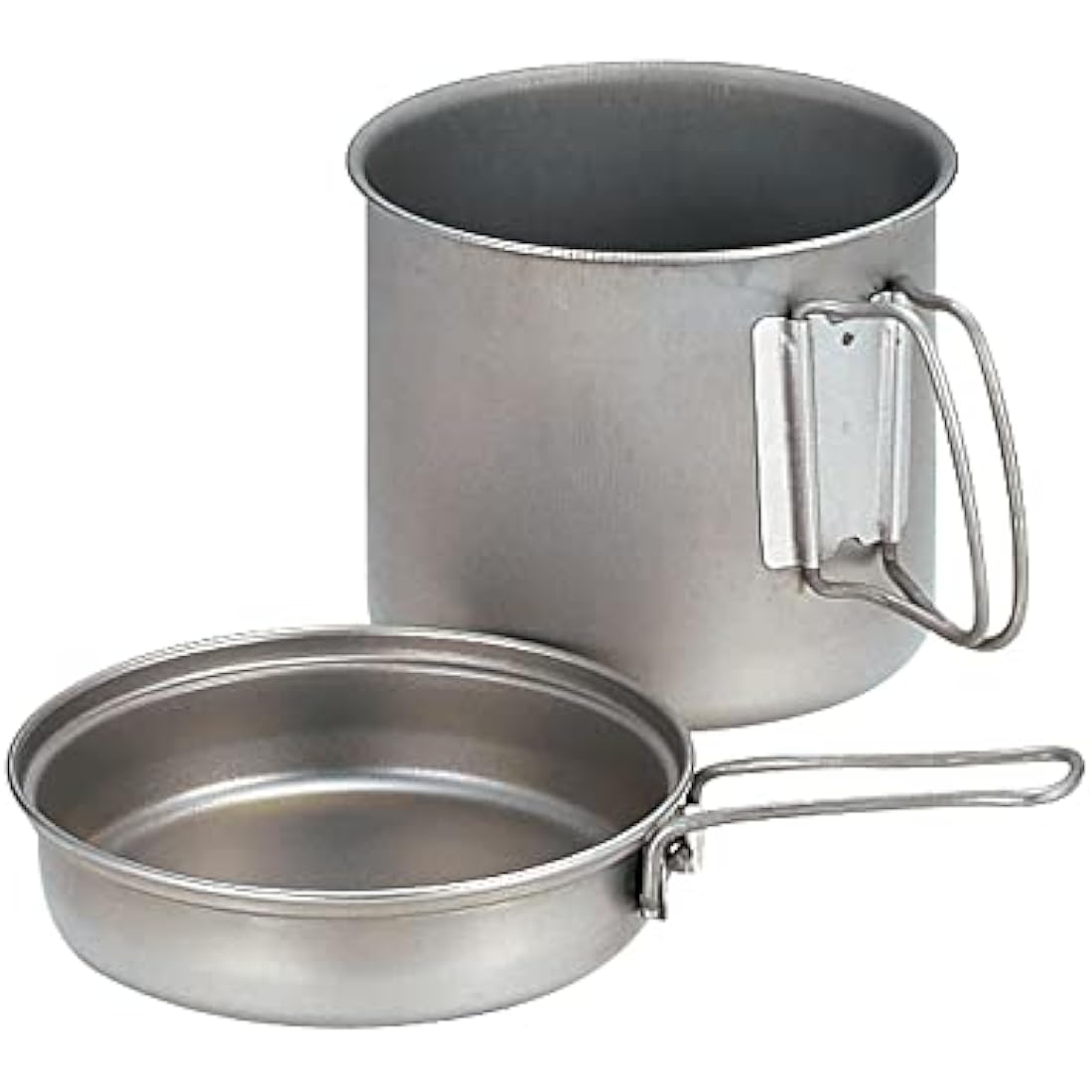 Snow Peak Trek Japanese Titanium Pot, Ultralight and Compact for Backpacking and Camping, Made in Japan, Lifetime Product Guarantee