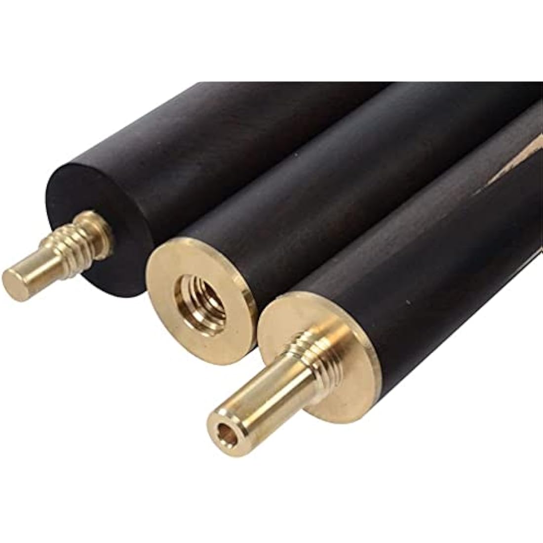 CUESOUL Classic Handmade 57 inches 18oz Rosewood 3/4 Jointed Snooker Billiard Pool Cue with Case, rosewood Butts and leathertte Protective Cue Case-9.5mm Tip Snooker Cue Set