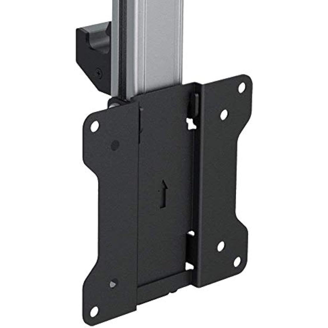 Part King 13" - 27" TV Ceiling Mount Bracket with Tilt & Swivel 75x75mm & 100x100mm VESA for Sloping Ceiling Under cabinet Height Adjustable
