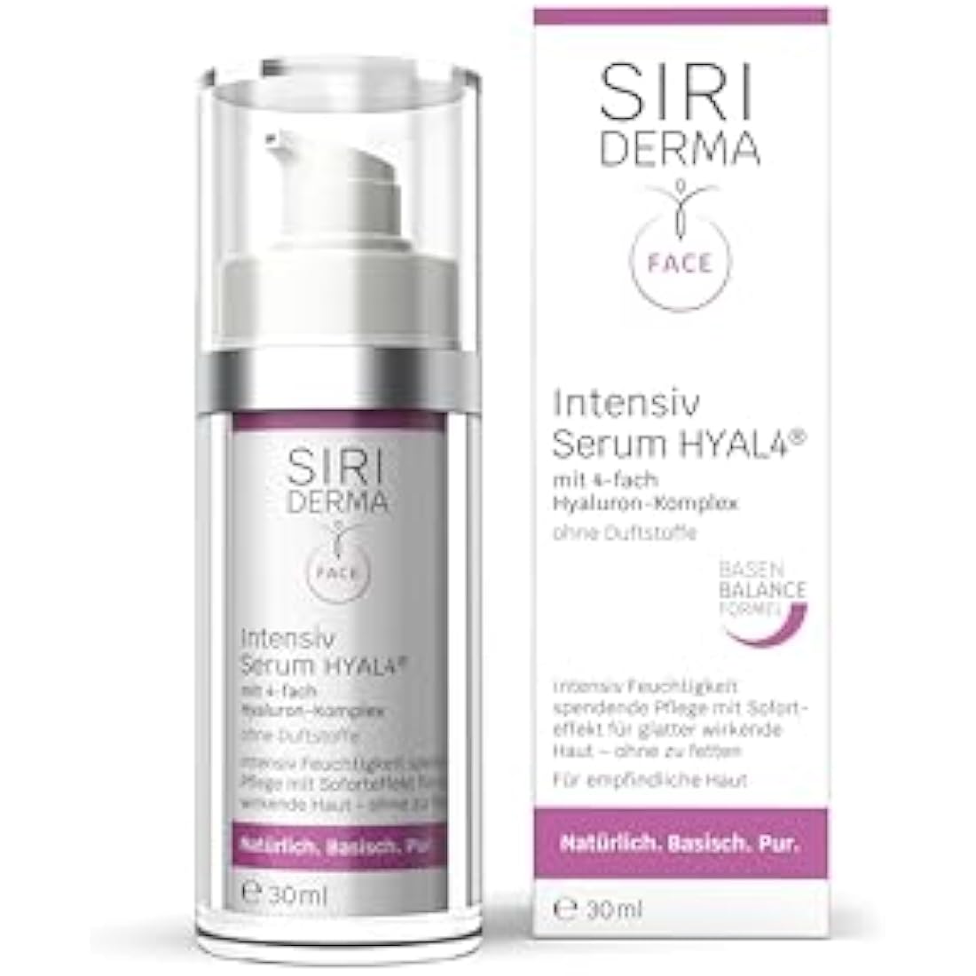 Siriderma Basic Intensive Serum HYAL4 30ml Moisturising Gel Basic Skin Care