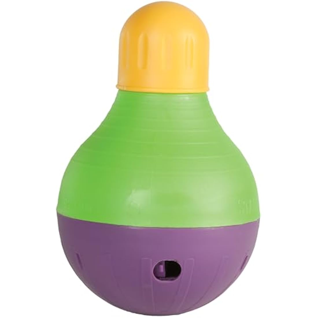 Starmark Bob-a-Lot Interactive Dog Toy, Green, Large