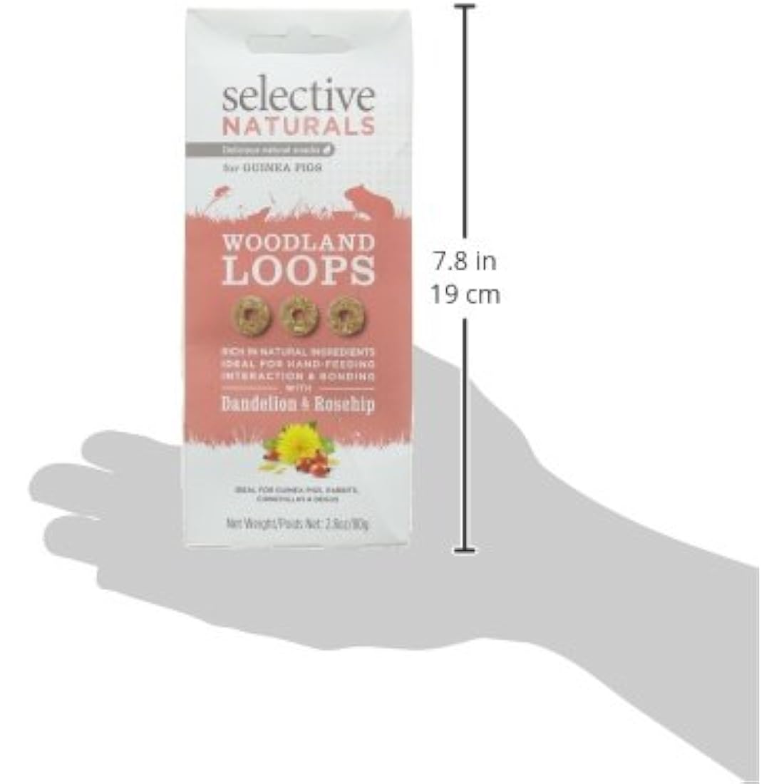 Supreme Selective Naturals Woodland Loops 80g, brown