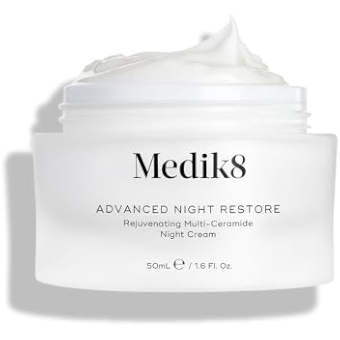 Medik8 Advanced Night Restore - Rejuvenating Multi-Ceramide Night Cream - Moisturiser - Deeply Nourish and Visibly Firm Your Complexion While You Sleep - 50ml