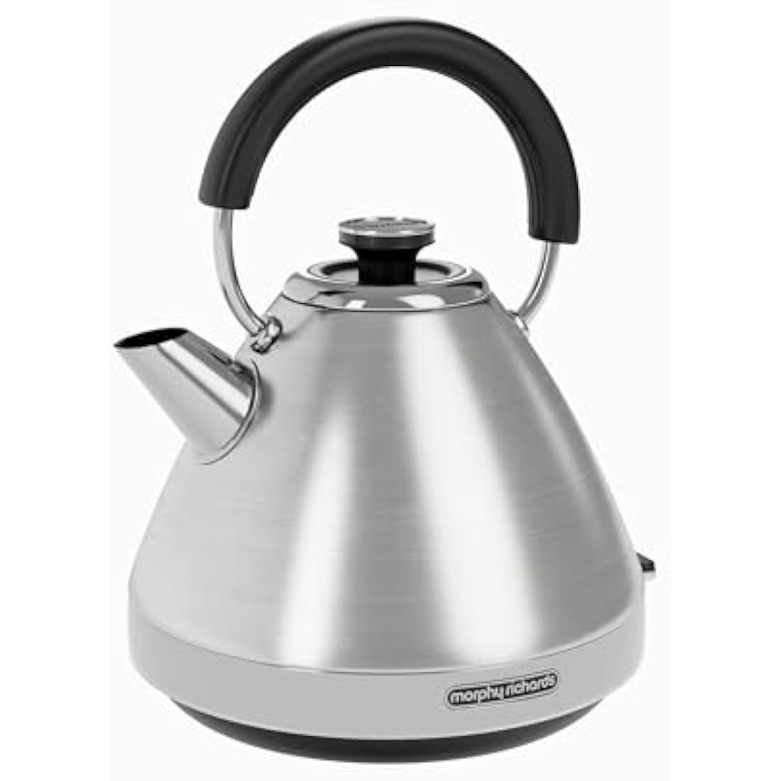 Morphy Richards Venture Pyramid Kettle - Brushed Stainless Steel - 1.5L - Rapid Boil - Metal - 100130