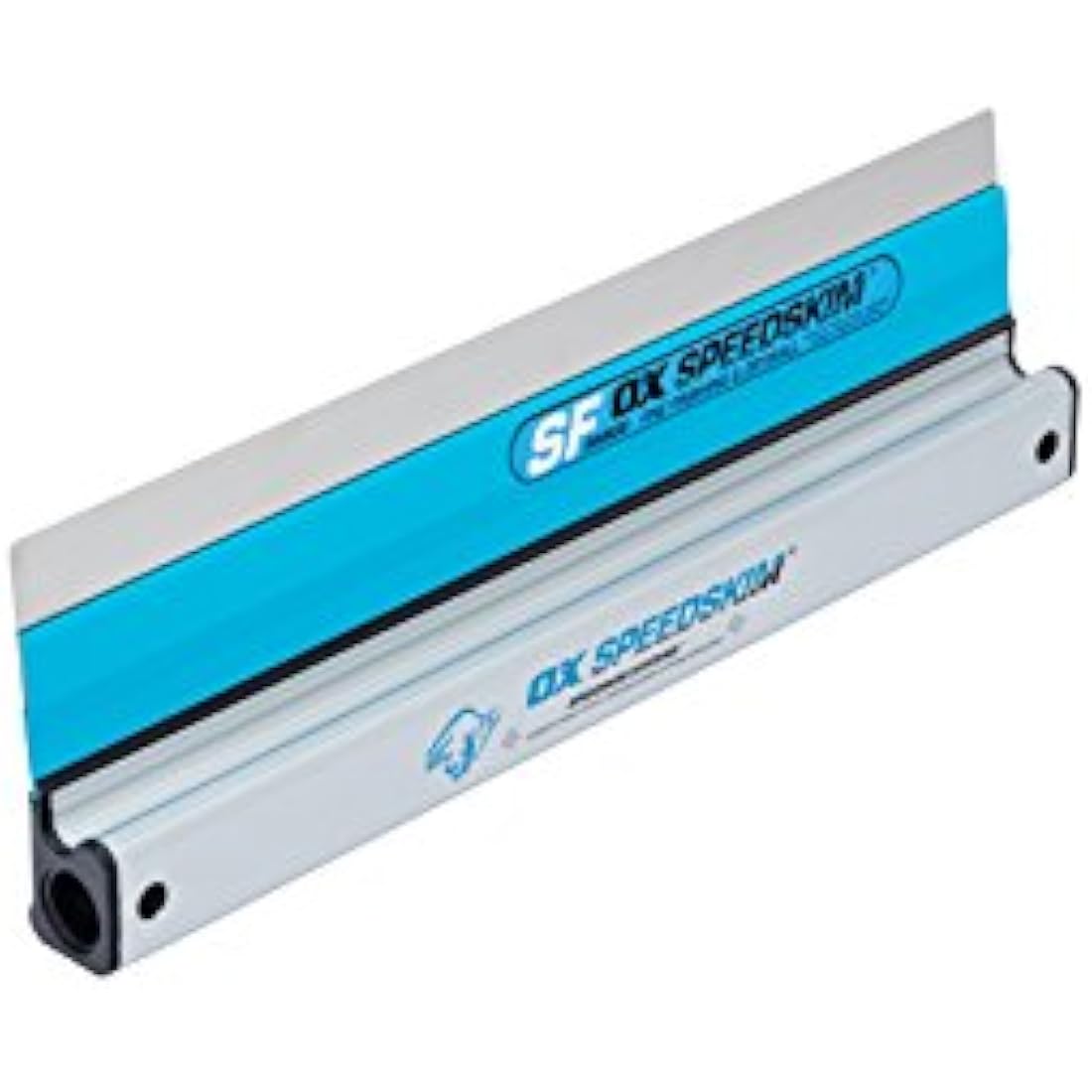 OX Speedskim Plaster Skimming Finishing Rule - SF 450mm I Stainless Steel Flex Blade & Extruded Aluminium Handle