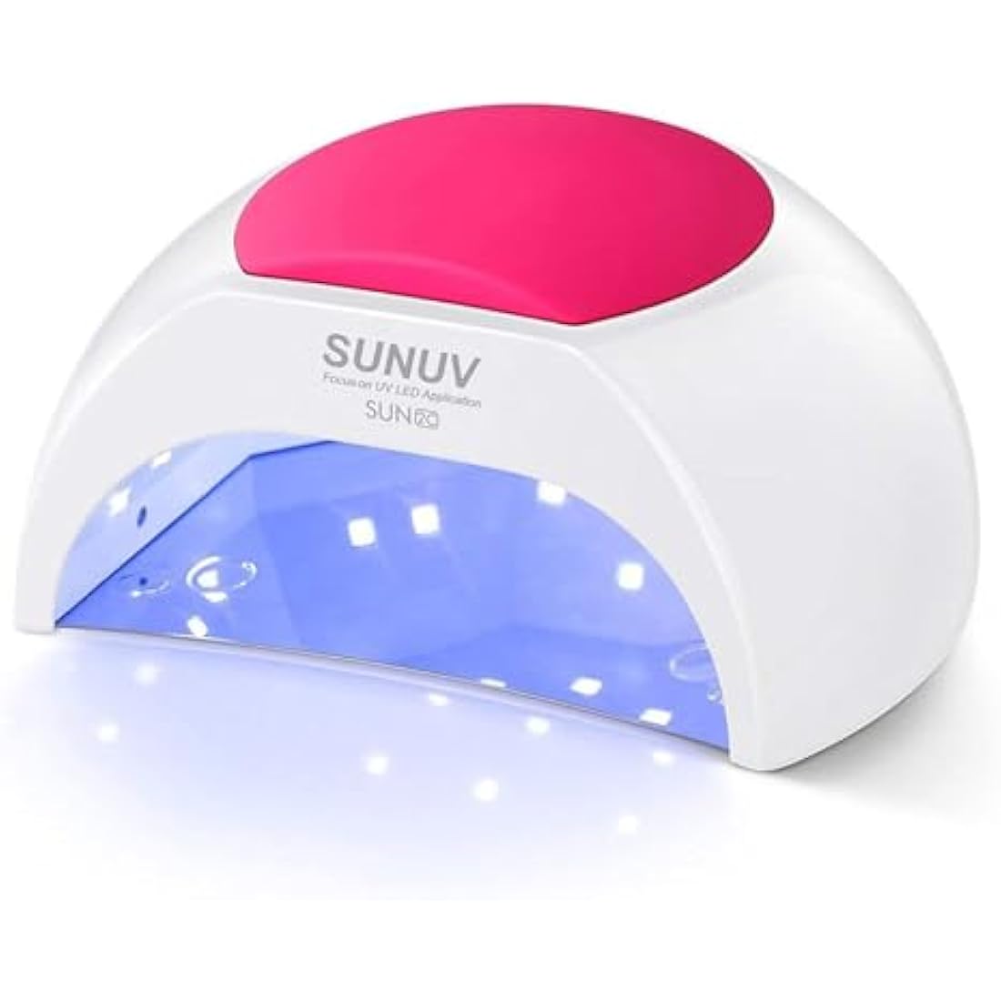 SUNUV UV Nail Lamp, 48W Professional UV Light for Gel Nails with Timer and Sensor, Manicure and Pedicure Nail Art Tools for Home and Salon