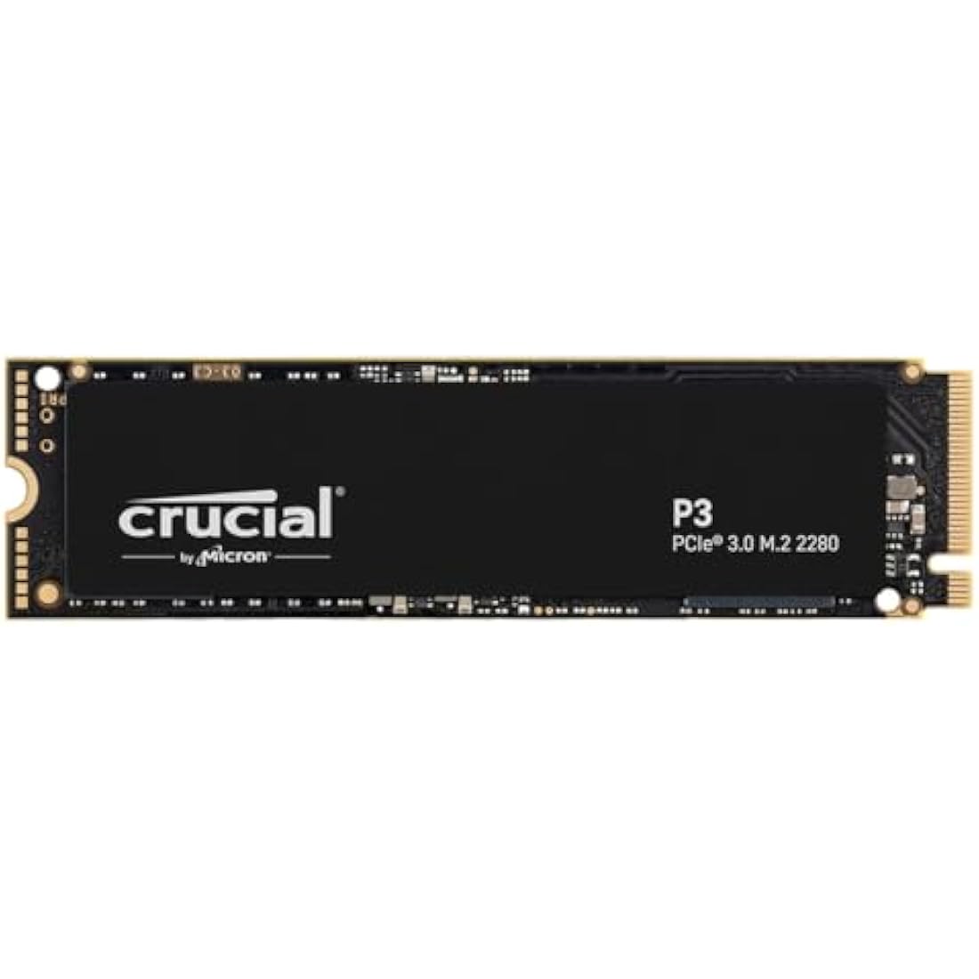Crucial P3 500GB M.2 PCIe Gen3 NVMe Internal SSD - Up to 3500MB/s - CT500P3SSD8