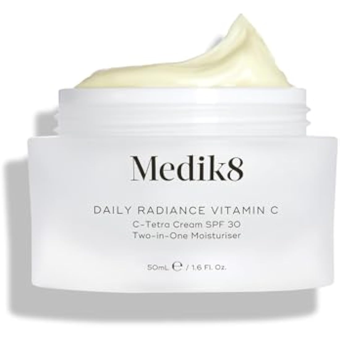 Medik8 Daily Radiance Vitamin C - 2-in-1 SPF & Face Moisturiser - C-Tetra Cream SPF 30 - Shields Skin Against Premature Signs of Ageing - 50ml