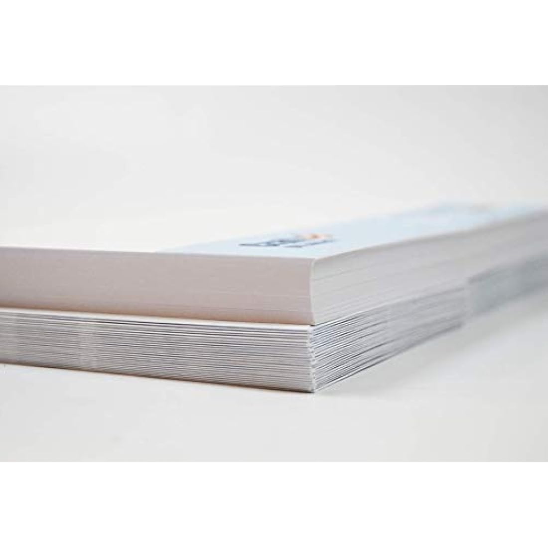 Craft UK W103 6 x 6 Inch Linen Card and Envelope Pack of 50 - White