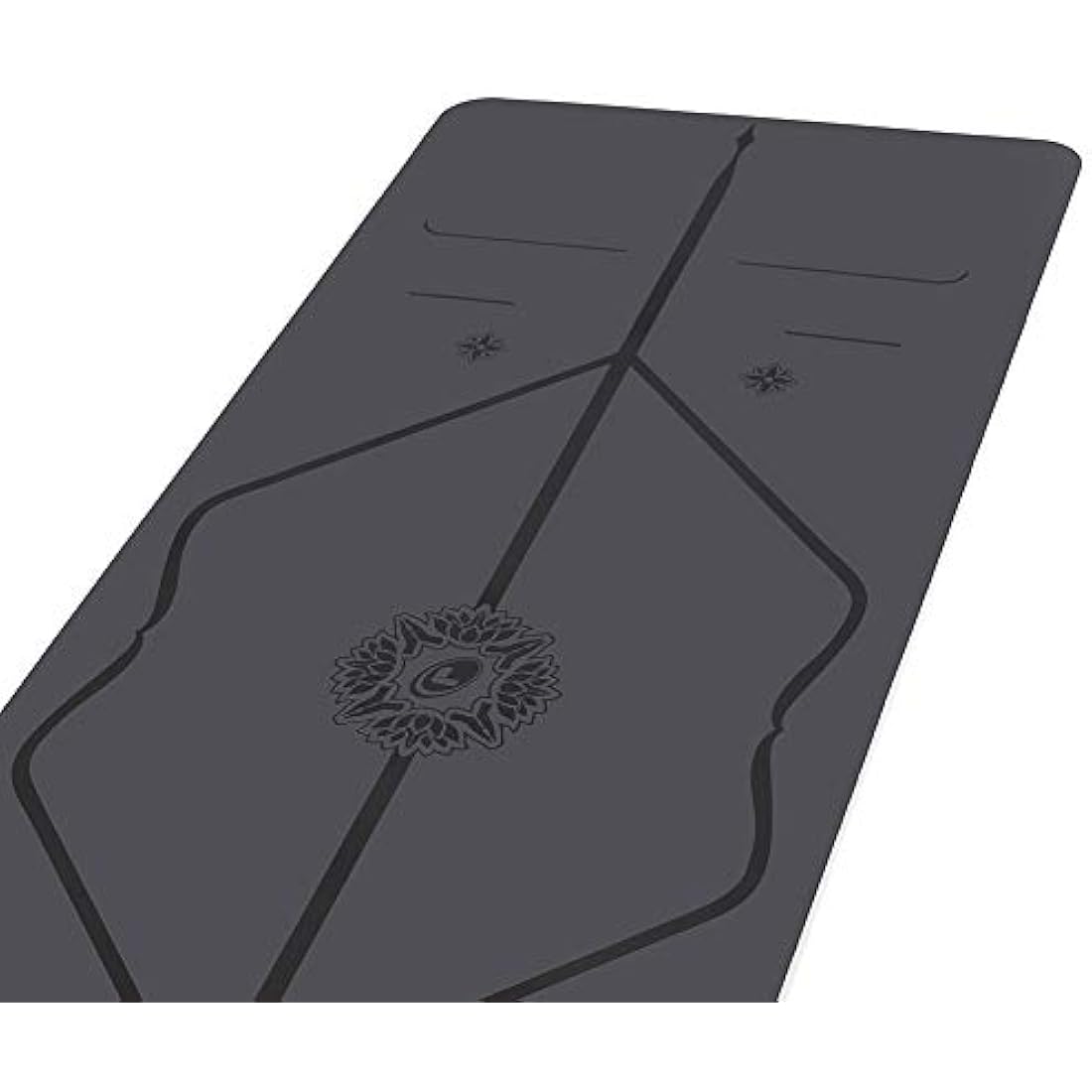 Liforme Special Yoga Mat - Patented Alignment System, Warrior-like Grip, Non-slip, Eco-friendly and Biodegradable, sweat-resistant, Long, Wide and Thick, 4.2mm thick mat for comfort