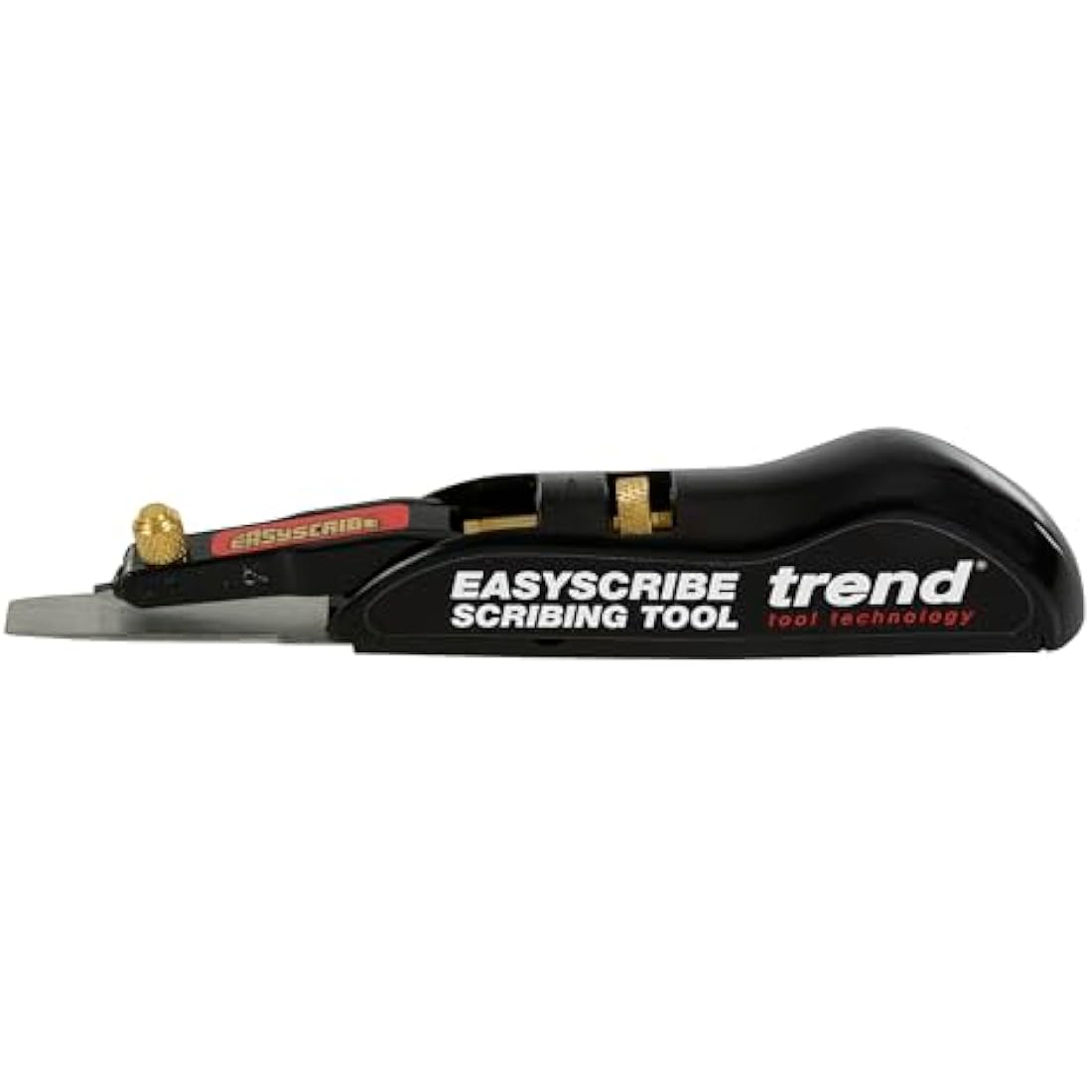 Trend EasyScribe Scribing Tool - Versatile and Accurate Scribing Solution for Carpenters, Joiners, Tilers, Kitchen and Shop Fitters, E/SCRIBE, Black, 1 Count (Pack of 1)