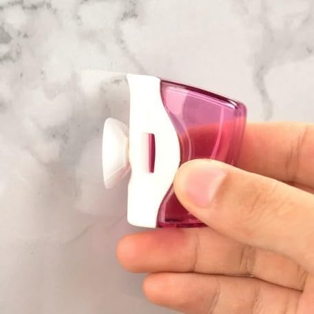 Txuolin 3Pcs Toothbrush Holder Travel Toothbrush Head Covers with Suction Cup Bathroom Wall Mount Rack Dustproof Cap Cover for Bathroom Portable