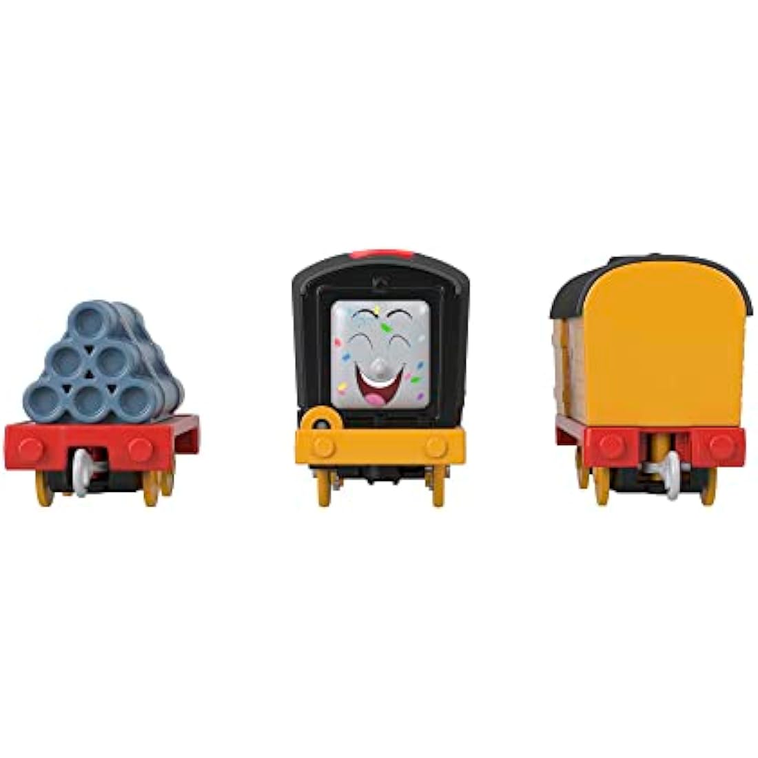 Thomas & Friends Talking Diesel Toy Train with Sounds & Phrases, UK English Version, Battery-Powered Motorized Engine with Tender, HNN85