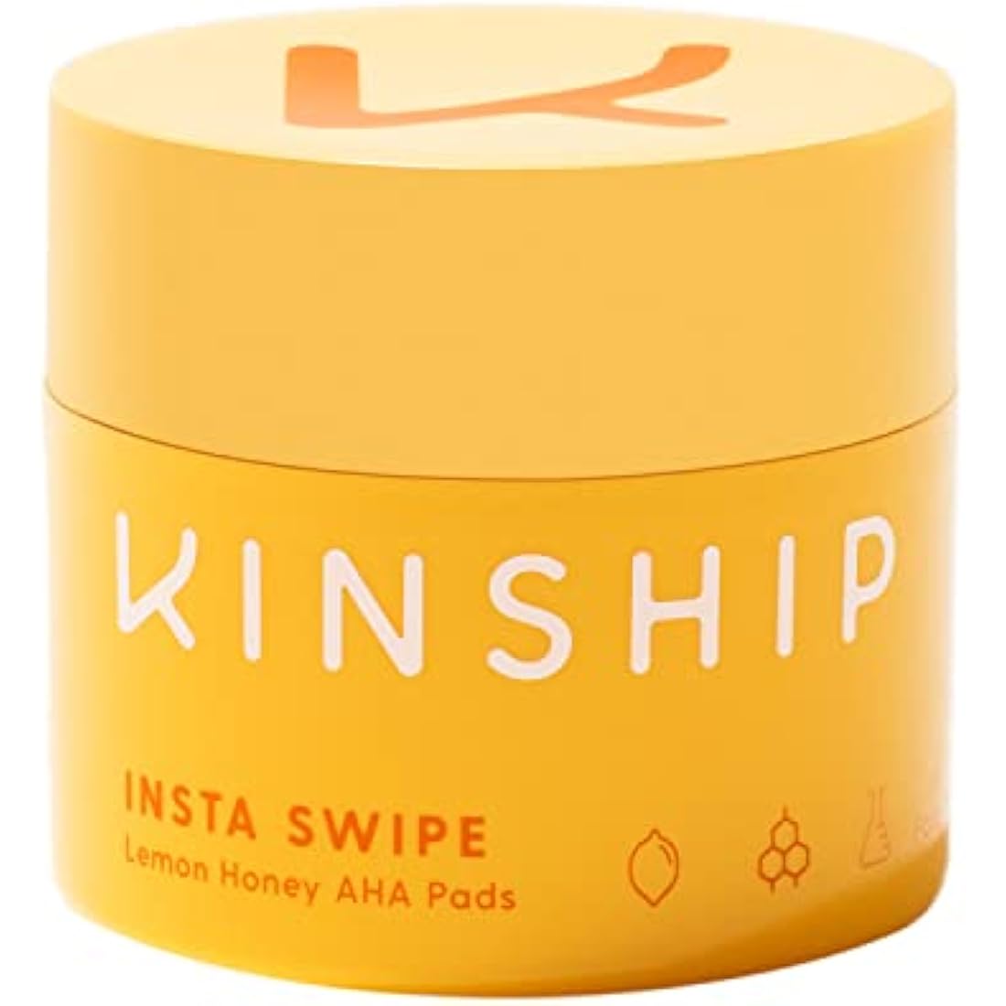 Kinship Insta Swipe Lemon Honey AHA Exfoliating Pads 45pcs