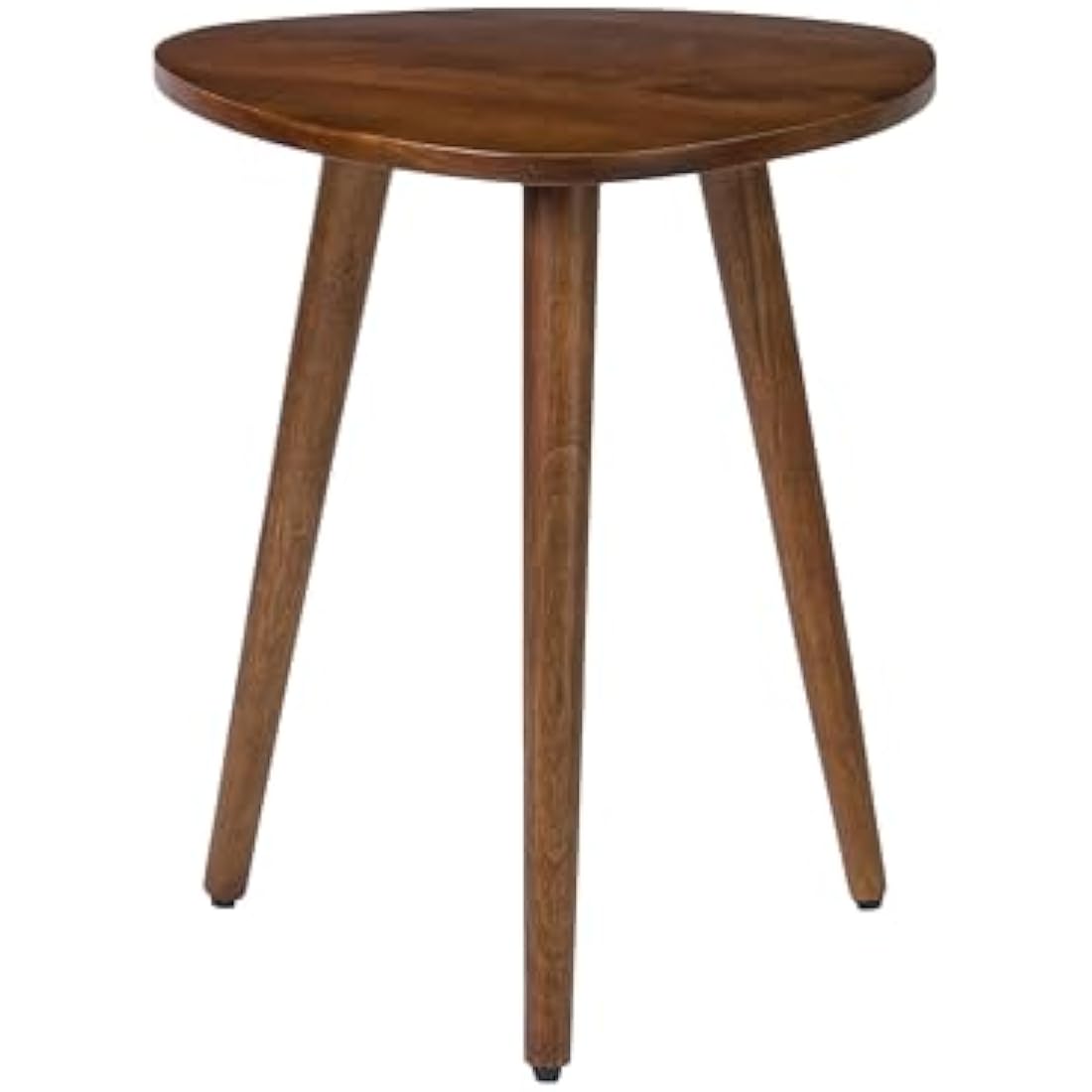MH London Bond Triangle End Table - Exclusively Designed Small Side Table. Hand Crafted - Wooden Side Table - Contemporary Design for Small End Tables for Bedroom and Living Room