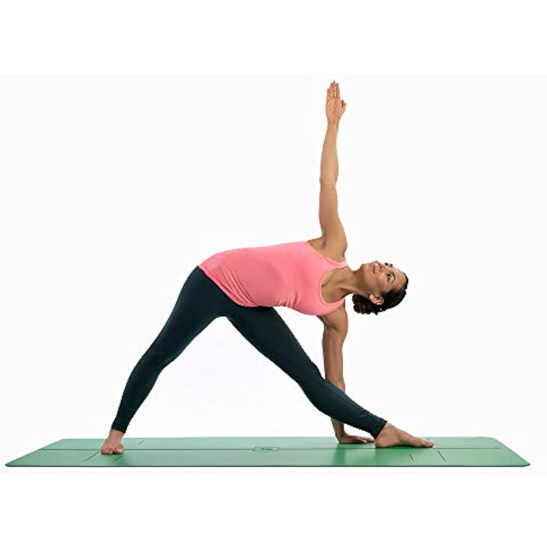 Liforme Evolve Yoga Mat – Free Yoga Bag, Patented Alignment System, Warrior-like Grip, Non-slip, Eco-friendly and Biodegradable, sweat-resistant, long, wide and 4.2mm thick mat for comfort