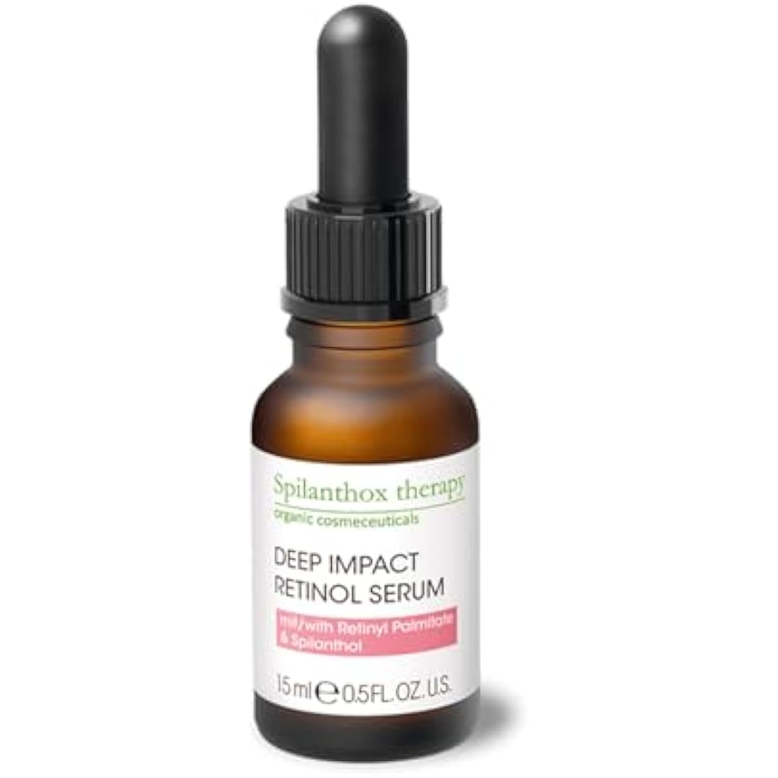 Spilanthox therapy - Deep Impact Retinol Serum - Anti-Ageing Facial Serum - Facial Care for Wrinkle Reduction - Spilanthol & Hyaluronic Acid - Vegan Natural Cosmetics - 15ml