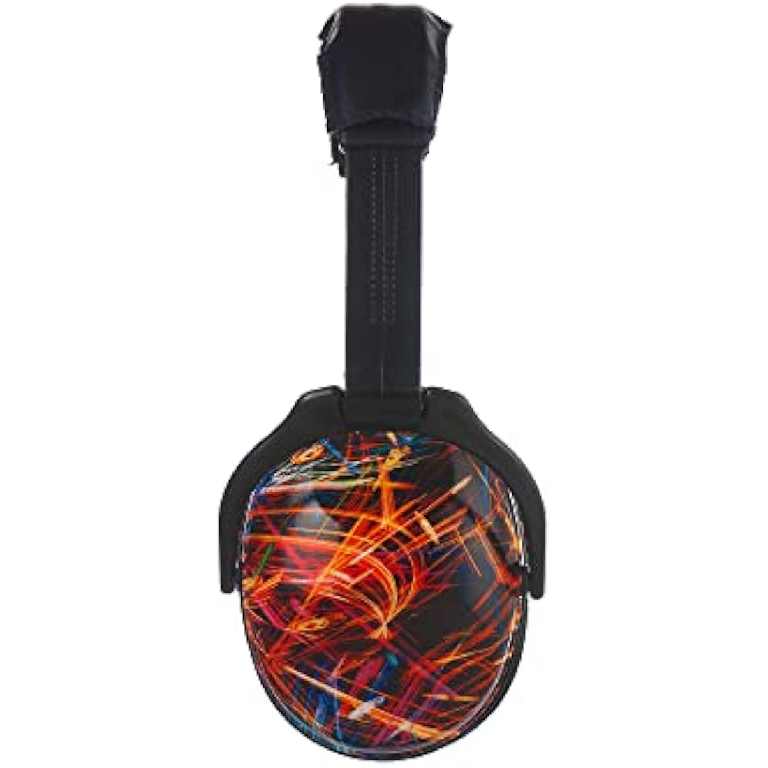 PROTEAR SNR 28 dB Ear Defenders for Kids- Hearing Protection Muffs for Children Have Sensory issues or Autism, Perfect for Fireworks,Flights,Sports(Black Fireworks)