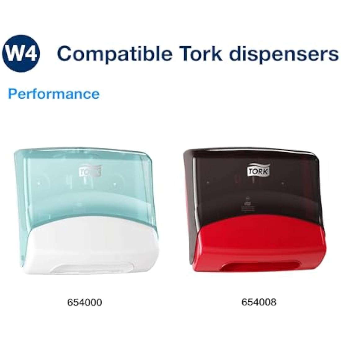 Tork Heavy-Duty Cleaning Cloth White W4, Multipurpose, 4 x 105 Cloths, 530179