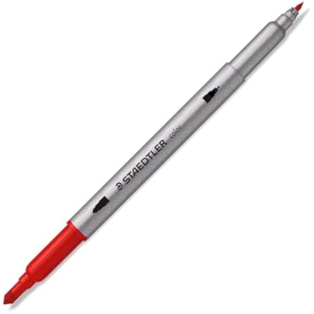 STAEDTLER 3200 TB120 Design Journey Double-Ended Fibre-Tip Pens with Thin & Wide Nibs - Assorted Colours (Pack of 120)