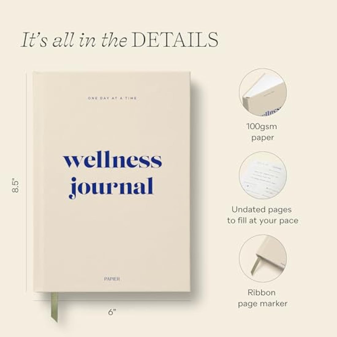 Papier Joy Wellness Journal - US