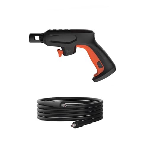 Yard Force EW U11E Electric Pressure Washer, 1600W, 120 Bar, 400L/h Flow Rate, 3m Hose