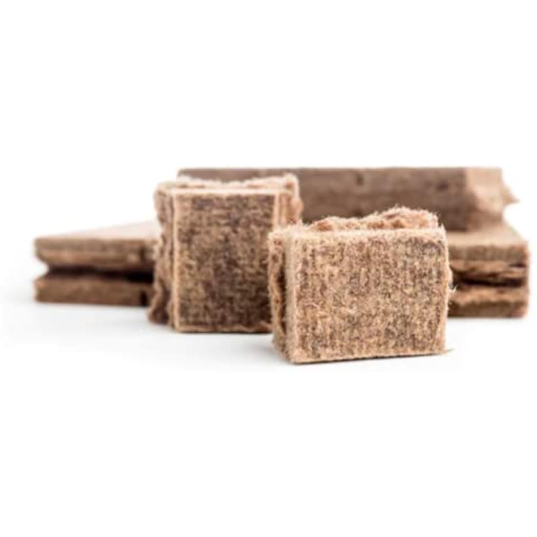 Fire Lighters - Natural Firelighters Made from Wood Fibre and Wax, Pack of 160, Long Burn Time Up to 10 Minutes, Ideal Fire Lighters for Wood Burners