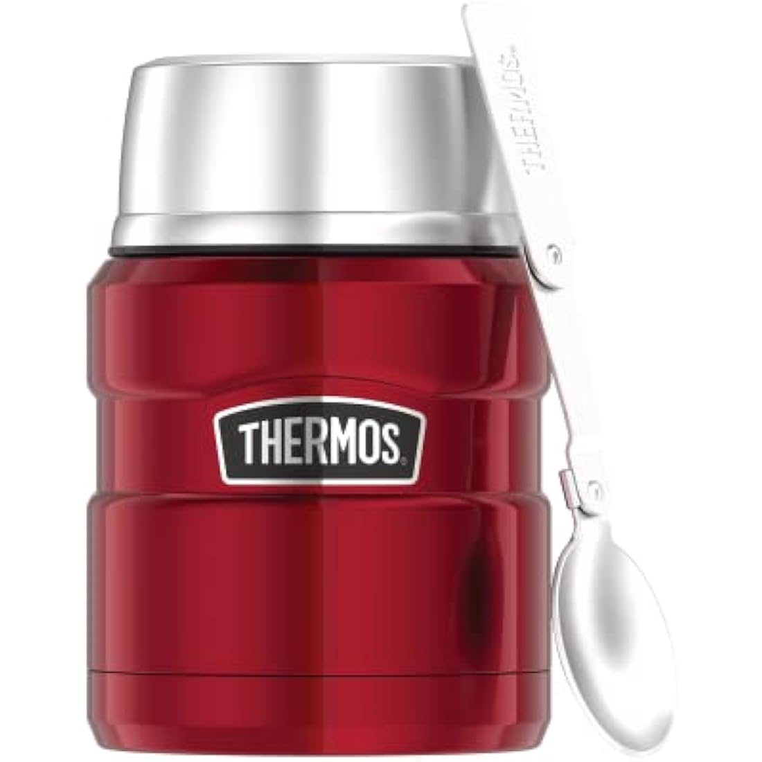 Stainless King Food Jar Cranberry 0,47l