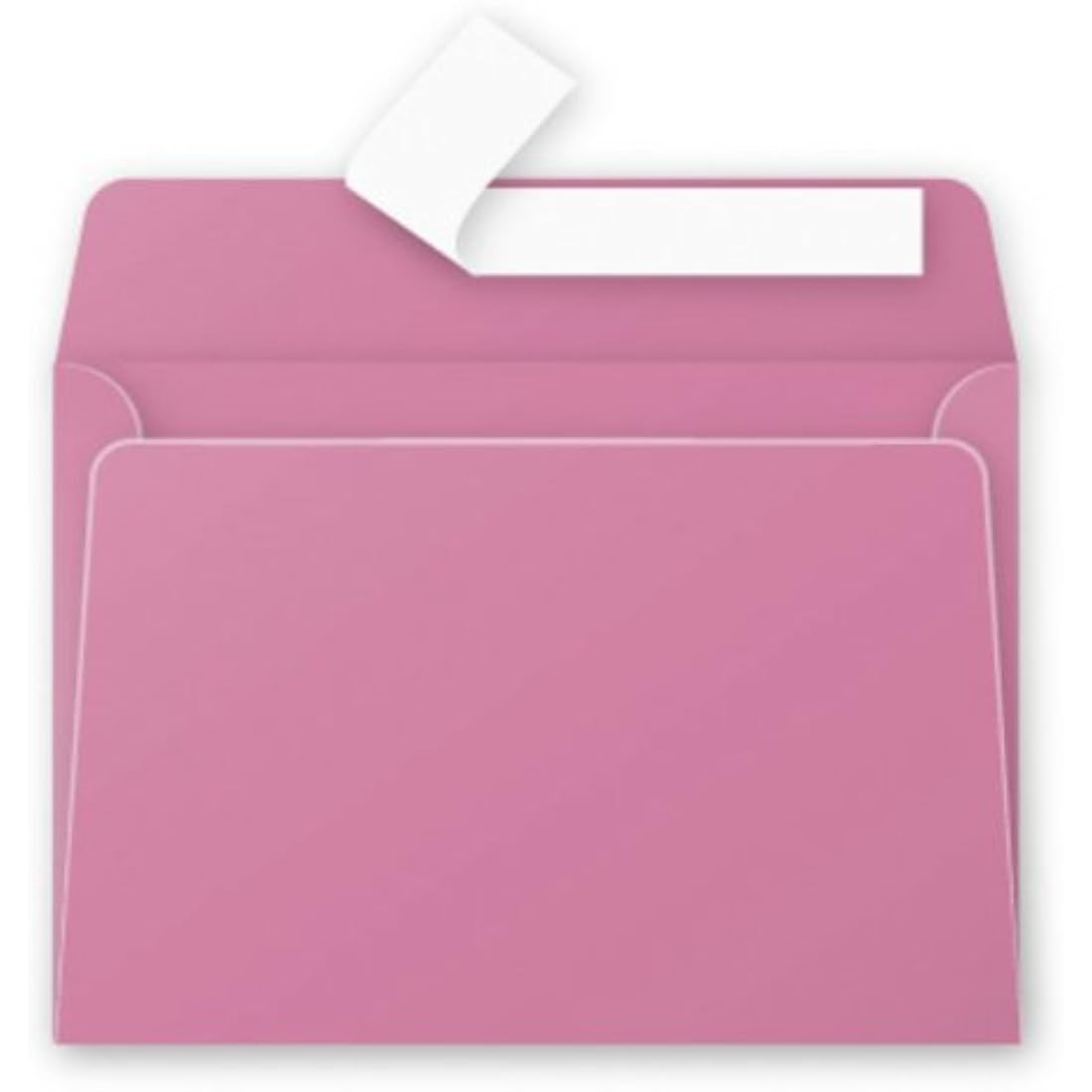 Clairefontaine - Ref 55656C - Pollen Adhesive Envelopes (Pack of 20) - C6 Sized, 120gsm Paper, Printer-Compatible, Acid Free, Adhesive Strip for Easy Seal - hydrangea Pink