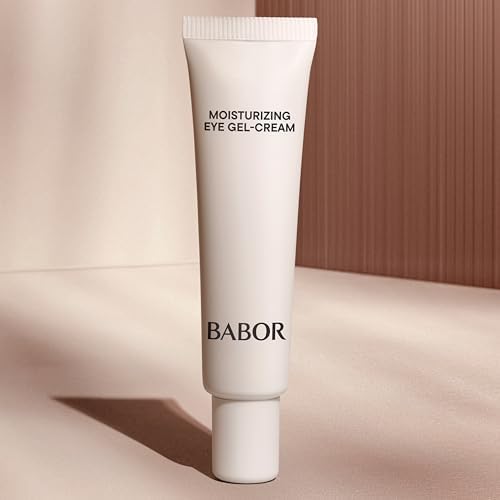 BABOR SKINOVAGE Moisturizing Eye Gel-Cream for Dry Skin, Moisturizing Eye Cream, Eye Care with Anti-Age Effect, Vegan Formula, 15 ml
