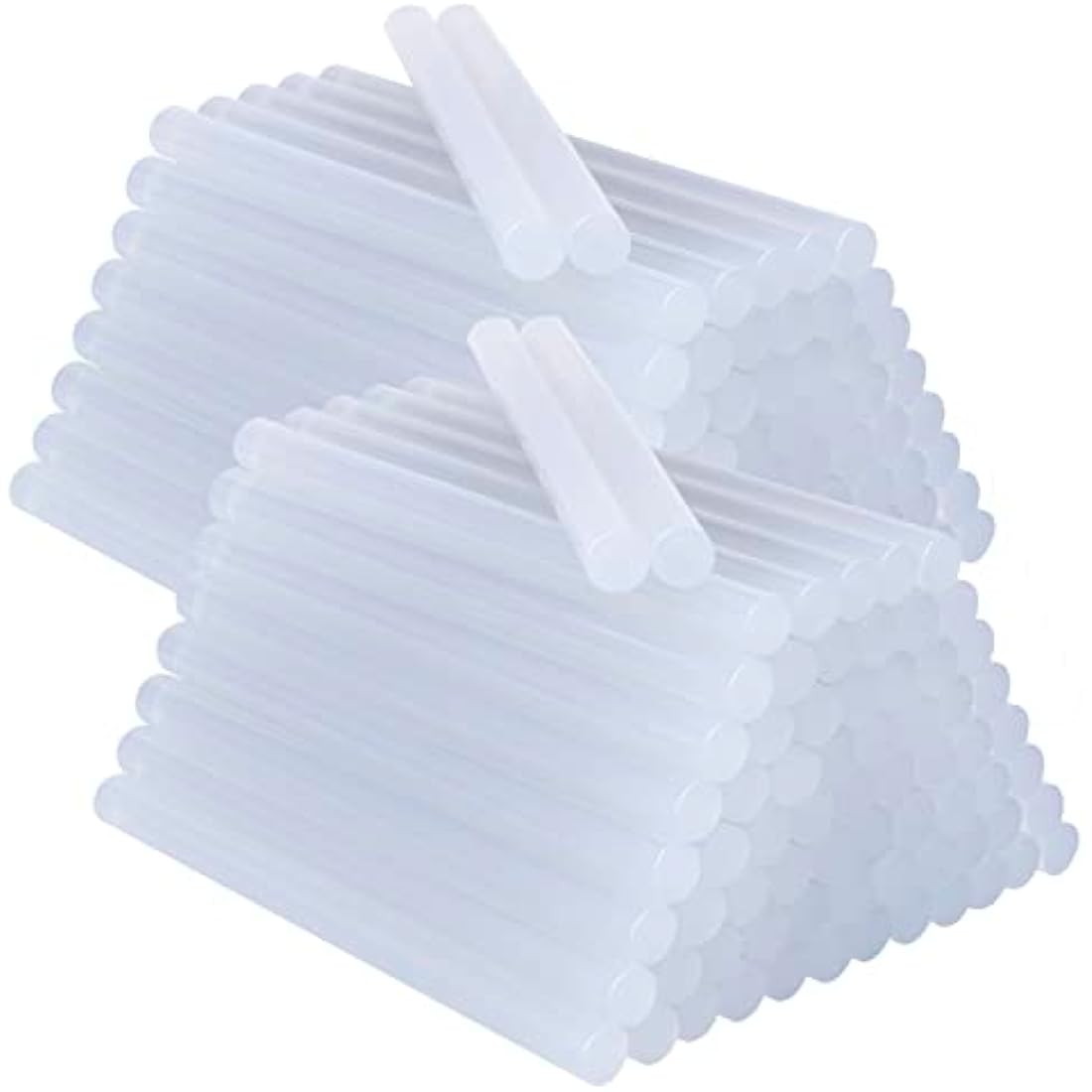 BEEWAY Hot Gun Sticks Φ 7.0mm, 125 Pack 7mm x 100mm Hot Glue Gun Sticks for Glue Guns, SGS Approved