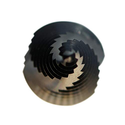STROTON Metric M35 Cobalt Step Drill Bit for Stainless Steel and Hard Metal (4-32mm/15 steps)