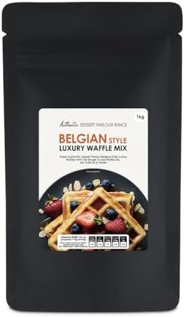 Luxury Belgian Style Waffle Mix - 1kg Bag - Waffle Mixture for Belgian Waffles