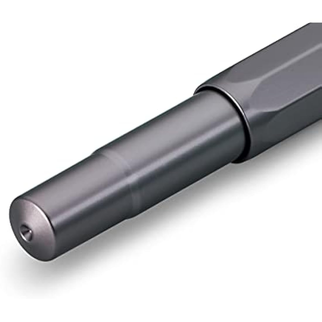 Kaweco AL SPORT Fountain Pen Anthracite I Premium Fountain Pen for Ink Cartridges I Exclusive Fountain Pen 13 cm I Nib: M (Medium)